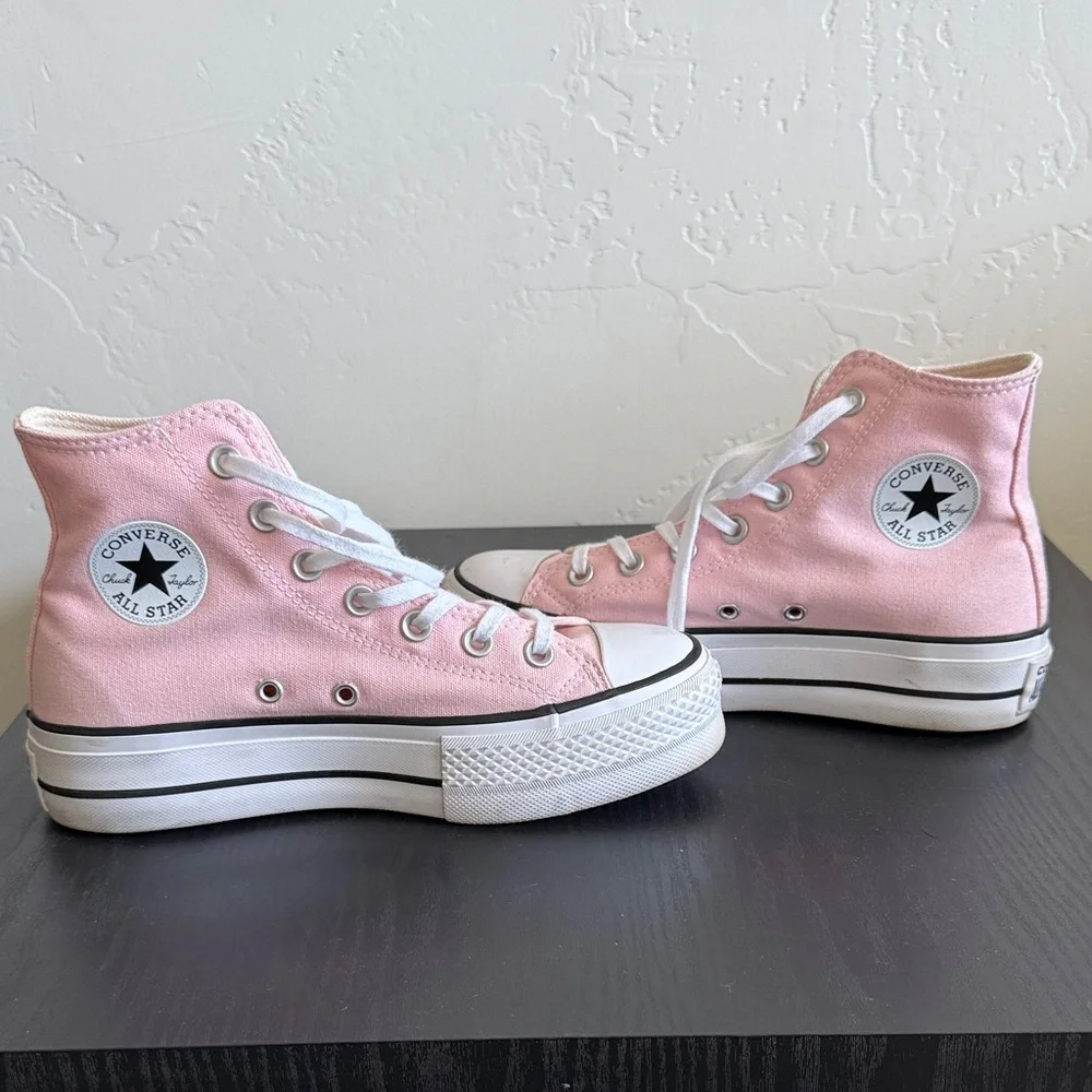 Converse Chuck Taylor All Star High Top Sneakers - Pink - Picture 1 of 4